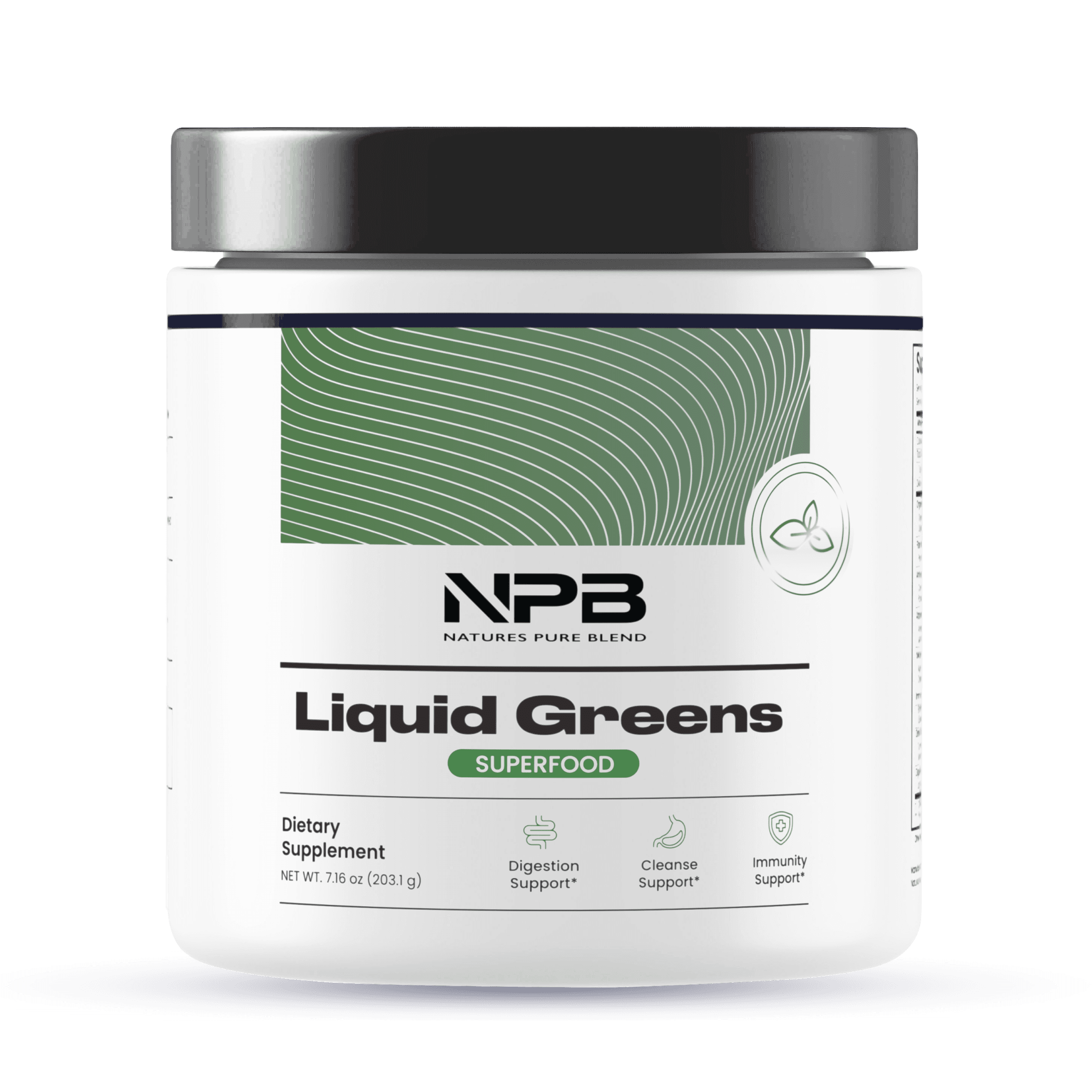 liquid greens bottle